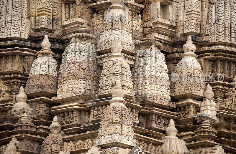 卡朱拉霍的Parsvanath Jain寺庙